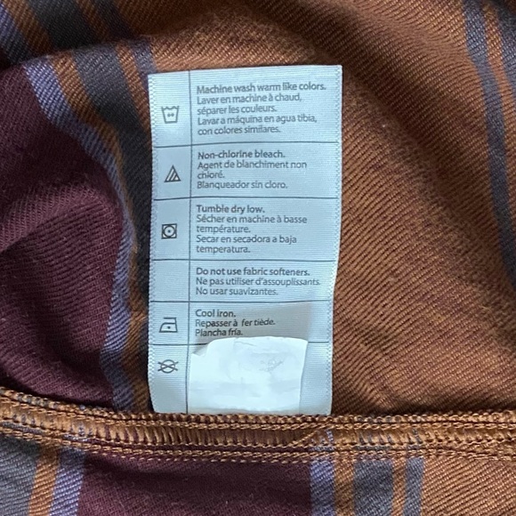 CARHARTT Women's Rugged Flex Relaxed Fit Midweight Flannel Plaid Shirt Size M - Picture 10 of 10